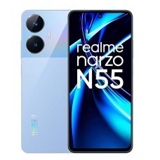 REALME NARZO N55 (PRIME BLUE, 4GB+64GB) 33W SEGMENT FASTEST CHARGING | SUPER HIGH-RES 64MP PRIMARY AI CAMERA